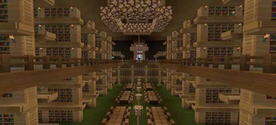 Minecraft Library Ideas 7