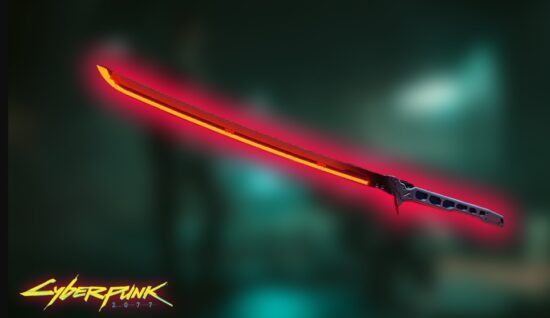 Cyberpunk 2077 Thermal Katana 1