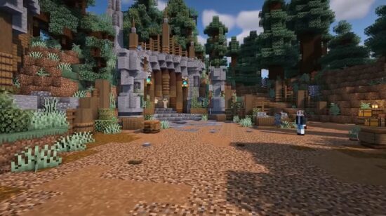 Minecraft Mine Entrance Ideas 3