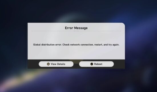 Honkai Star Rail Global Distribution Error 1